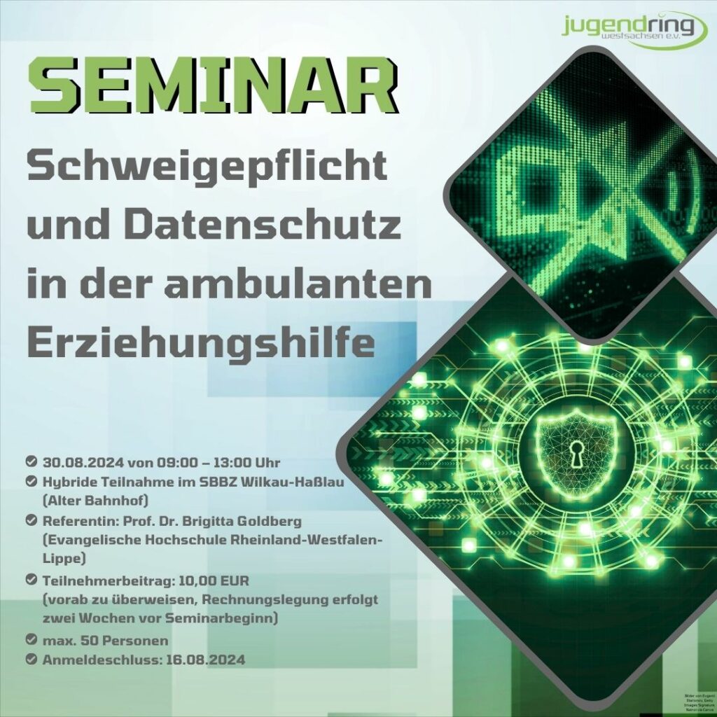 Bild mit den wichtigsten Informationen zum Seminar